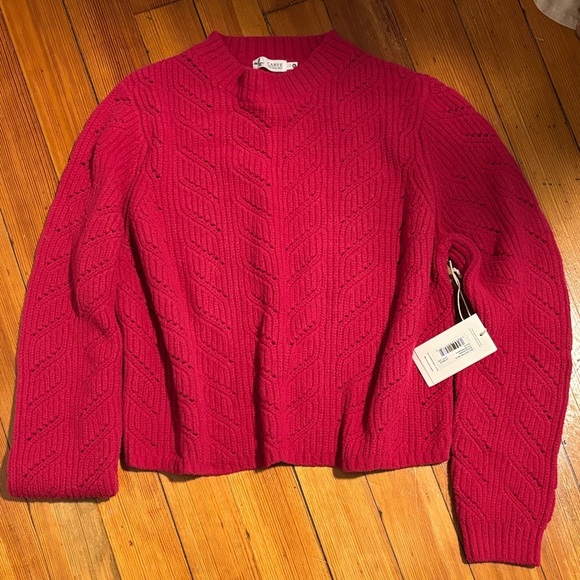 Carve Designs Sweaters - Carve Designs Women's Crewneck Sweater Cropped Hot Pink Women’s Size XLarge